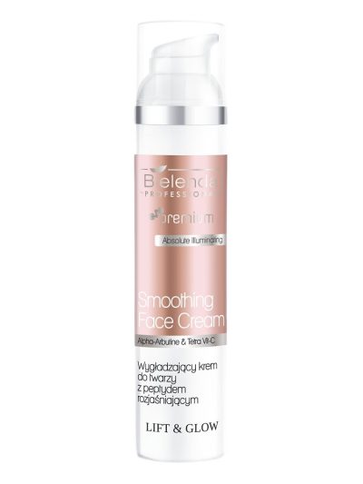 Bielenda Professional Lift & Glow wygładzający krem do twarzy z peptydem rozjaśniającym 100ml