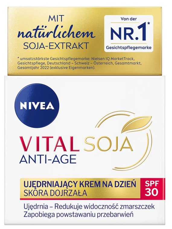 Nivea Vital Soja Anti-Age ujędrniający krem na dzień SPF30 50ml