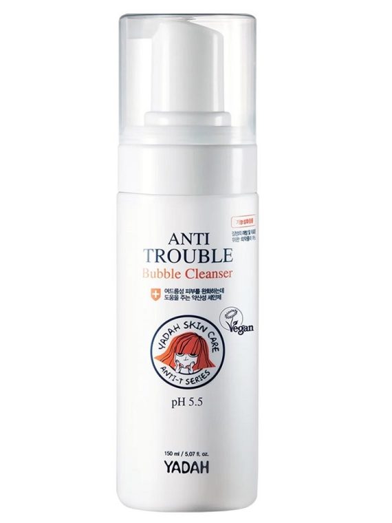 Yadah Anti Trouble Bubble Cleanser oczyszczająca pianka do twarzy 150ml