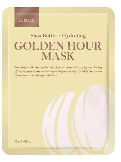 Elroel Golden Hour Mask nawilżająca maska do twarzy Shea Butter 25g