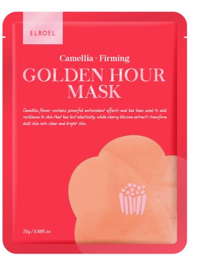 Elroel Golden Hour Mask ujędrniająca maska do twarzy Camellia 25g