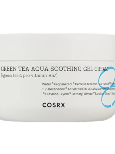 COSRX Hydrium Green Tea Aqua Soothing Gel Cream łagodzący żel-krem do twarzy 50ml