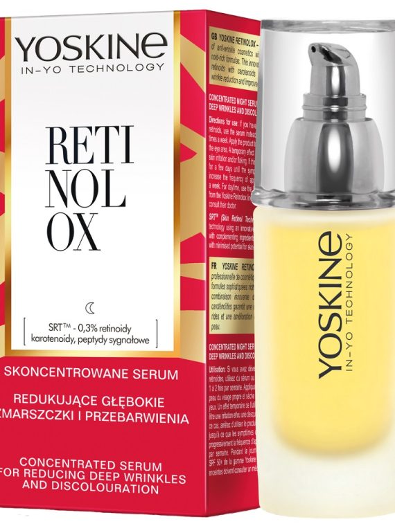 Yoskine Retinolox skoncentrowane serum na noc redukujące głębokie zmarszczki i przebarwienia 30ml