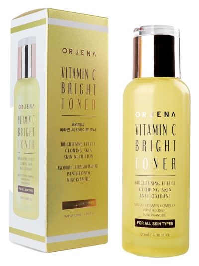 Orjena Vitamin C Bright Toner rozświetlający tonik do twarzy z witaminą C 120ml