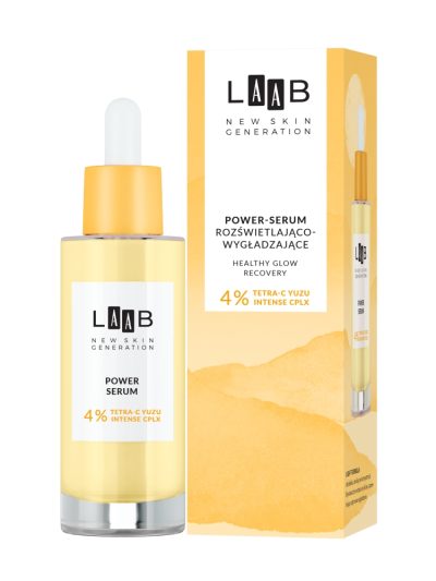 LAAB Tetra-C Yuzu power-serum rozświetlająco-wygładzające 30ml