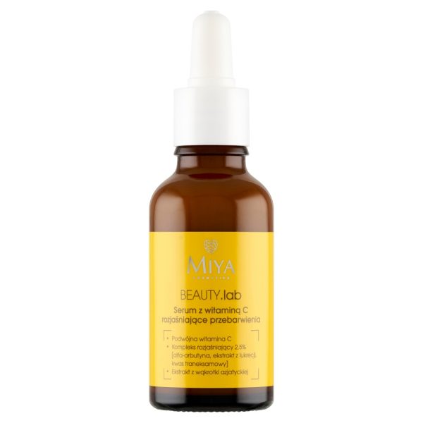Miya Cosmetics BEAUTY.lab serum z witaminą C rozjaśniające przebarwienia 30ml