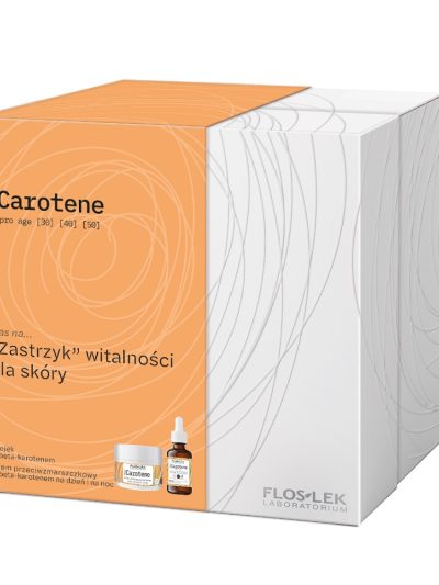 Floslek betaCarotene Pro Age zestaw olejek z beta-karotenem 30ml + krem przeciwzmarszczkowy 50ml