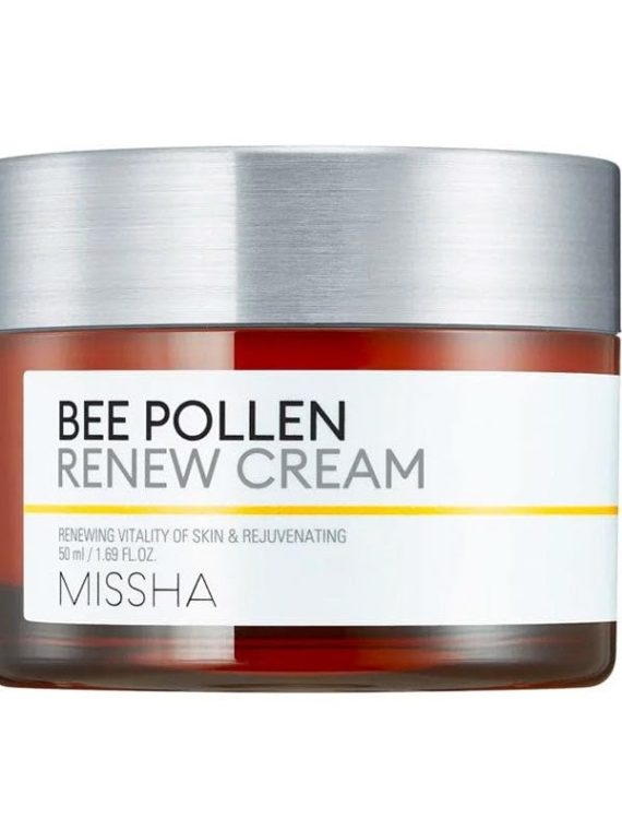 Missha Bee Pollen Renew Cream wzmacniający krem do twarzy 50ml