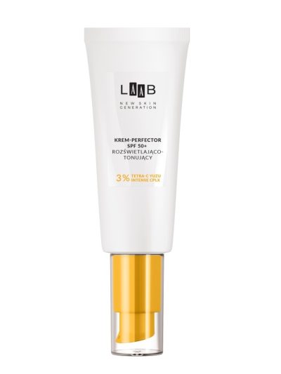 LAAB Tetra-C Yuzu krem-perfector SPF50 rozświetlająco-nawilżający 40ml