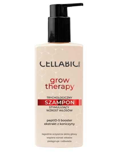 Cellabic Tricho Grow Therapy trychologiczny szampon stymulujący wzrost włosów 300ml