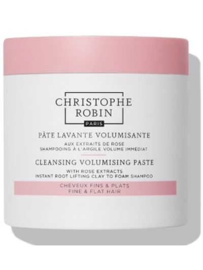 Christophe Robin Cleansing Volumizing Paste With Rose Extracts oczyszczający szampon w formie pasty unoszący włosy u nasady 75ml