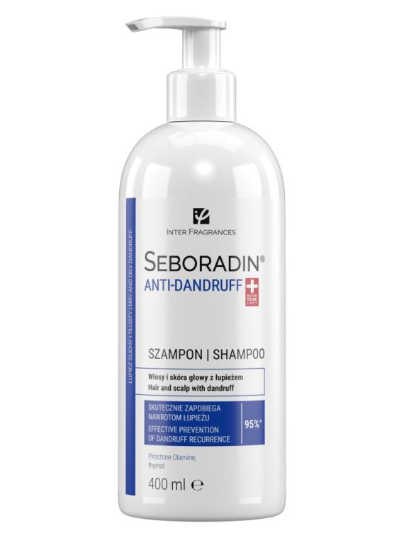 SEBORADIN Anti-Dandruff szampon przeciwłupieżowy 400ml