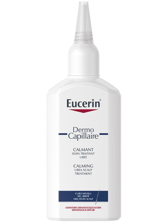 Eucerin DermoCapillaire Calming Urea Scalp Treatment kojąca kuracja do skóry głowy z mocznikiem 100ml