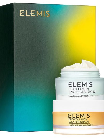 ELEMIS The Pro-Collagen Perfect Partners zestaw balsam oczyszczający 50g + krem na dzień 50ml