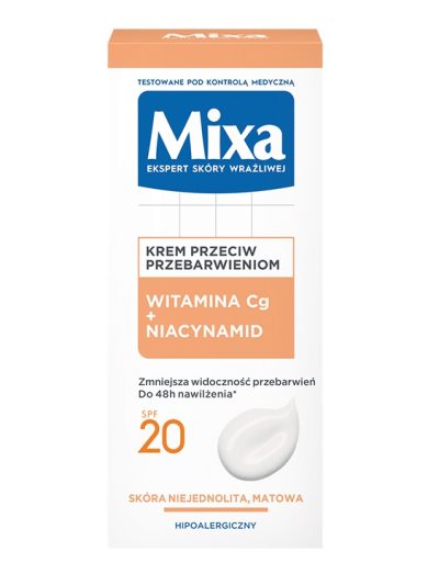 MIXA Lab krem do twarzy przeciw przebarwieniom Witamina C + Niacynamid 50ml