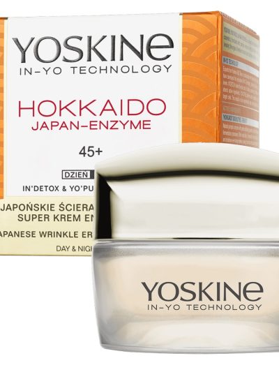 Yoskine Hokkaido Japan-Enzyme przeciwzmarszczkowy krem do twarzy 45+ 50ml