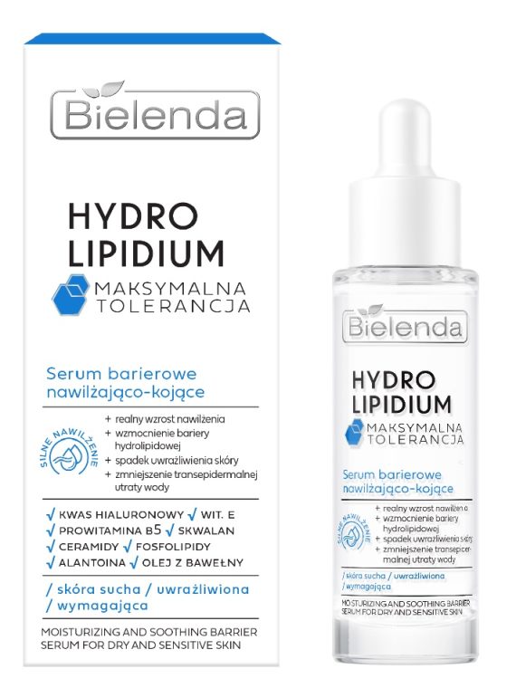 Bielenda Hydro Lipidium serum barierowe nawilżająco-kojące 30ml