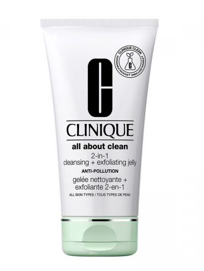 Clinique All About Clean 2-in-1 Cleansing + Exfoliating Jelly głęboko oczyszczający żel do mycia twarzy 2w1 150ml