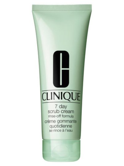 Clinique 7 Day Scrub Cream Rinse-Off Formula rozpuszczalny w wodzie krem-peeling do codziennego stosowania 100ml