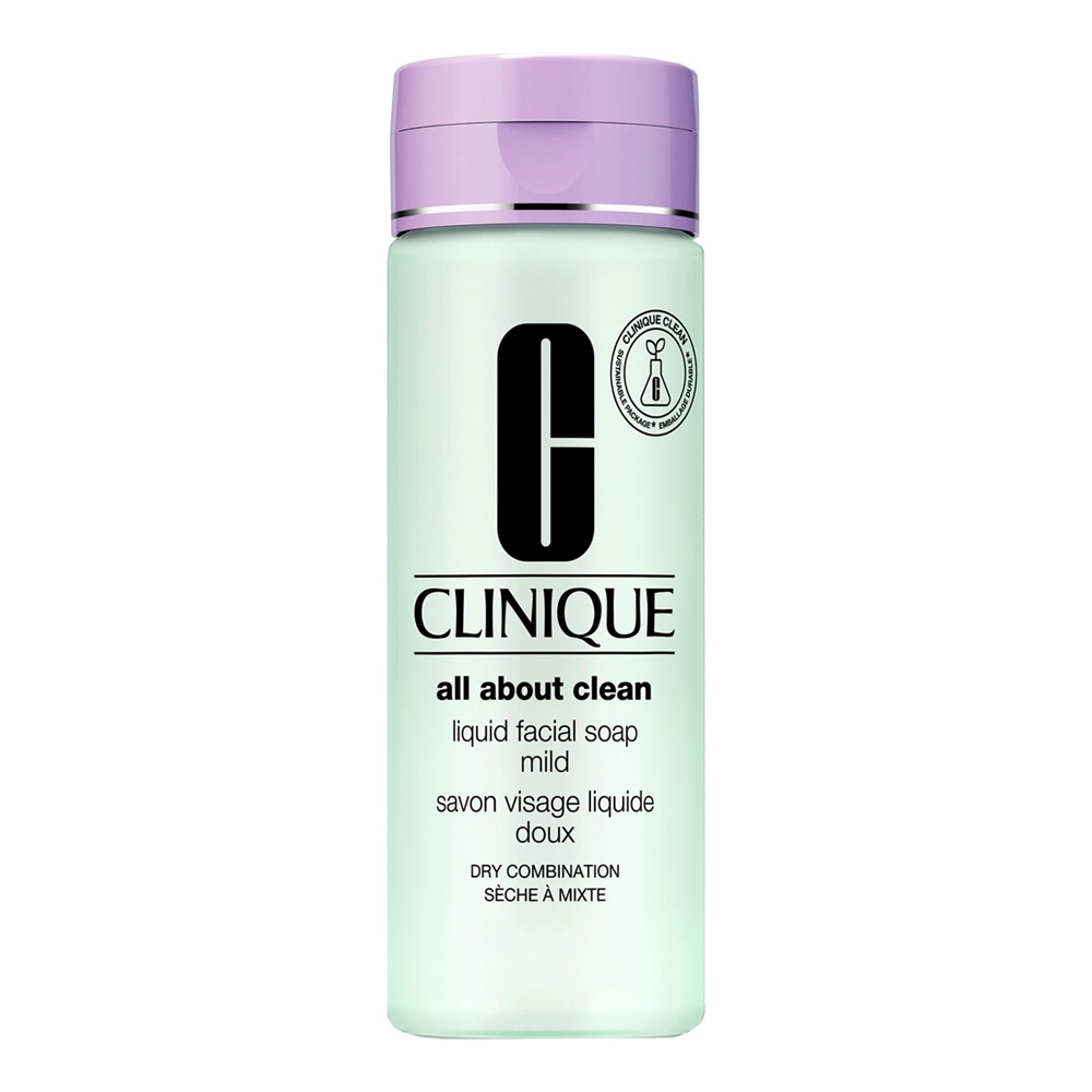 Clinique All About Clean™ Liquid Facial Soap Mild Flüssigseife für das Gesicht für die Haut Mischhaut 200ml
