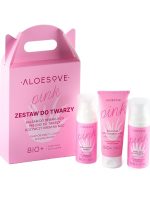 ALOESOVE Pink zestaw kosmetyków do twarzy