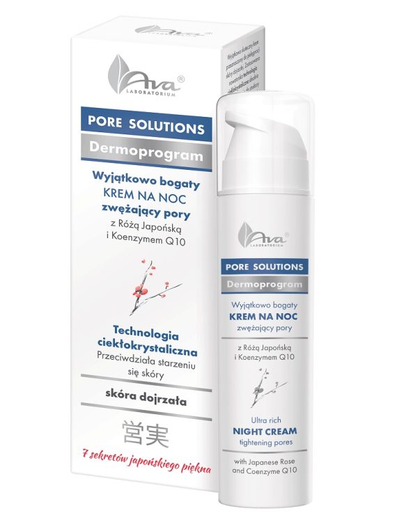 Ava Laboratorium Pore Solutions wyjątkowo bogaty krem na noc zwężający pory 50ml