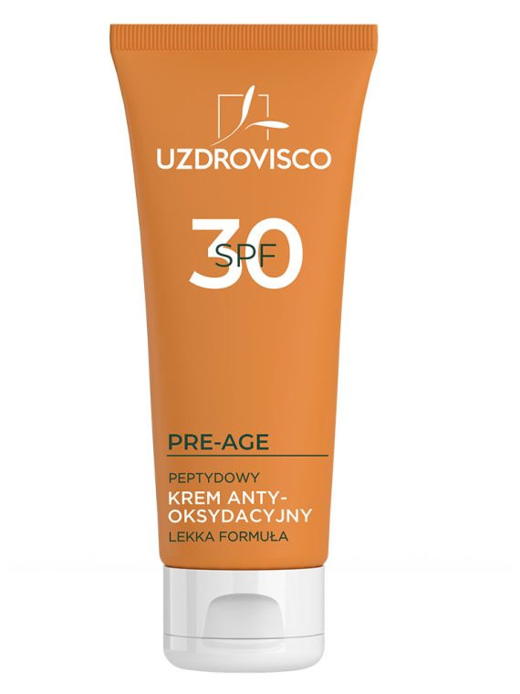 UZDROVISCO Pre-Age SPF 30 peptydowy krem antyoksydacyjny przeciw zmarszczkom 50ml