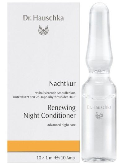 Dr. Hauschka Renewing Night Conditioner kuracja na noc w ampułkach do każdego rodzaju cery 10x1ml