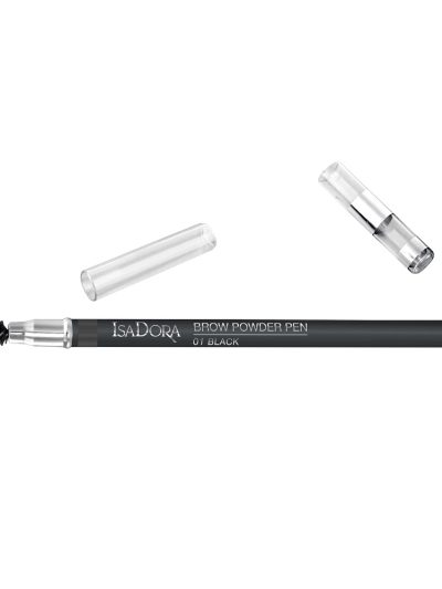 Isadora Brow Powder Pen pudrowa kredka do brwi 01 Black 1.3g