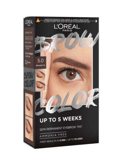 L'Oreal Paris Brow Color zestaw do koloryzacji brwi 5.0 Brunette