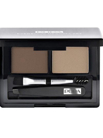 Pupa Milano Eyebrow Design Set zestaw do makijażu brwi 001 Blonde 1.1g