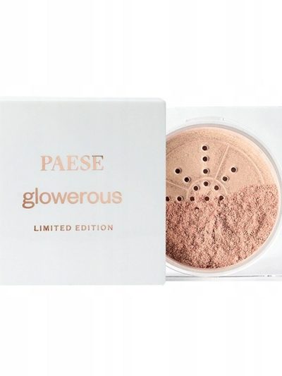 Paese Glowerous Limited Edition sypki rozświetlacz do twarzy i ciała 02 Gold 5g