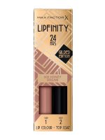 Max Factor Lipfinity Lip Colour 24h dwufazowa szminka o długotrwałym efekcie 008 Honey Dream 4.2ml