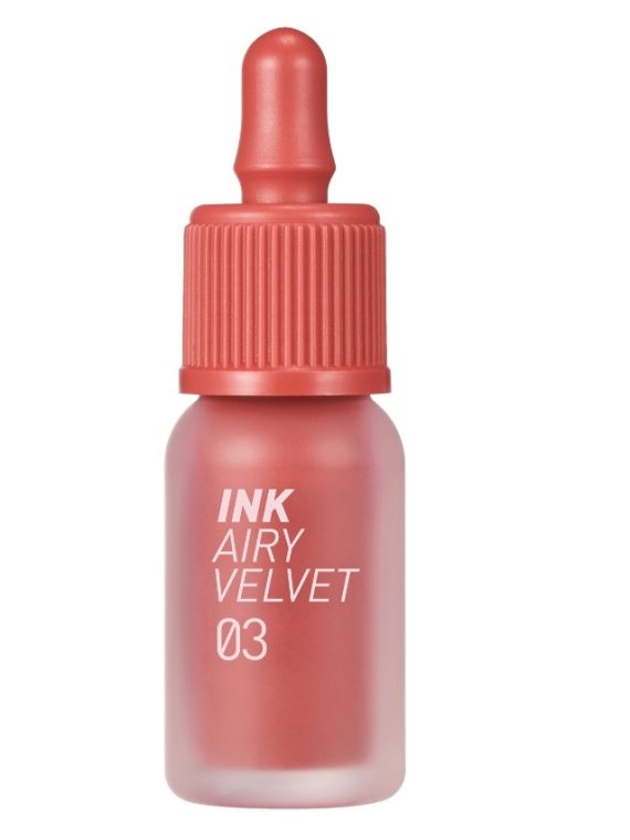 Peripera Ink Airy Velvet pomadka w płynie 03 Cartoon Coral 4g