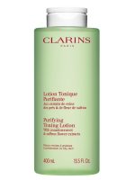 Clarins Purifying Toning Lotion tonik oczyszczający do skóry tłustej i mieszanej 400ml