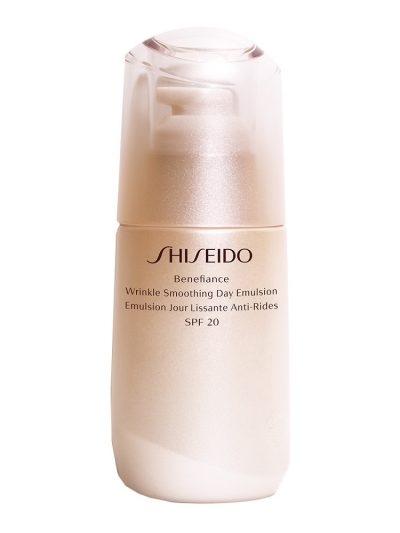 Shiseido Benefiance Wrinkle Smoothing Day Emulsion SPF20 emulsja wygładzająca zmarszczki na dzień 75ml