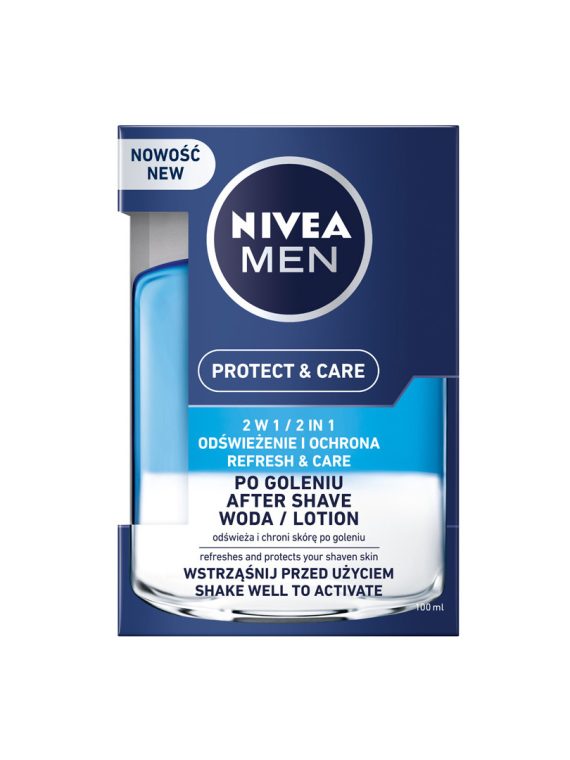 Nivea Men Protect & Care woda po goleniu 2w1 100ml