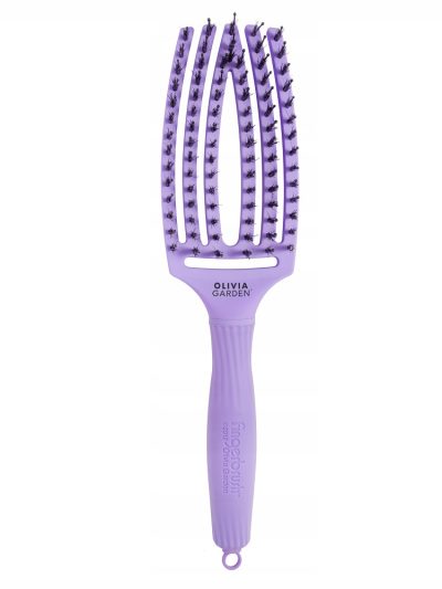 Olivia Garden FingerBrush Combo Medium szczotka do włosów Lavender