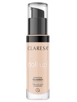 Claresa Doll Up! podkład rozświetlający do twarzy 05 Deep-Medium 34g