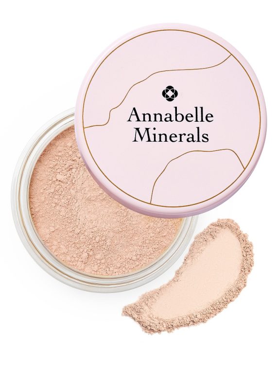 Annabelle Minerals Podkład mineralny rozświetlający Pure Cream 10g