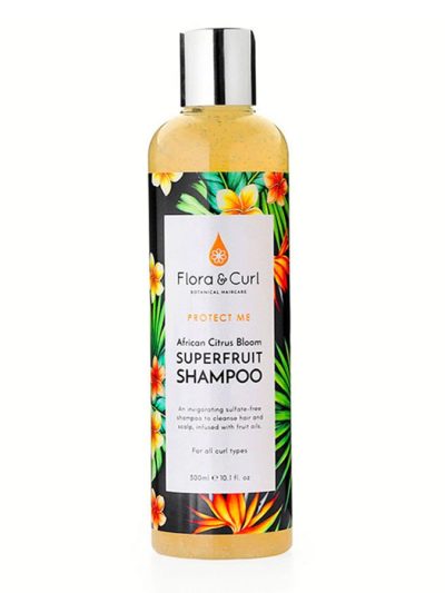 Flora & Curl African Citrus Bloom Superfruit Shampoo szampon do włosów kręconych 300ml