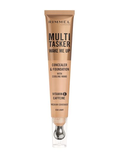 Rimmel Multi-Tasker Wake Me Up rozświetlający korektor z masującym aplikatorem 030 Light 20ml