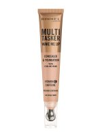 Rimmel Multi-Tasker Wake Me Up rozświetlający korektor z masującym aplikatorem 025 Rose Ivory 20ml