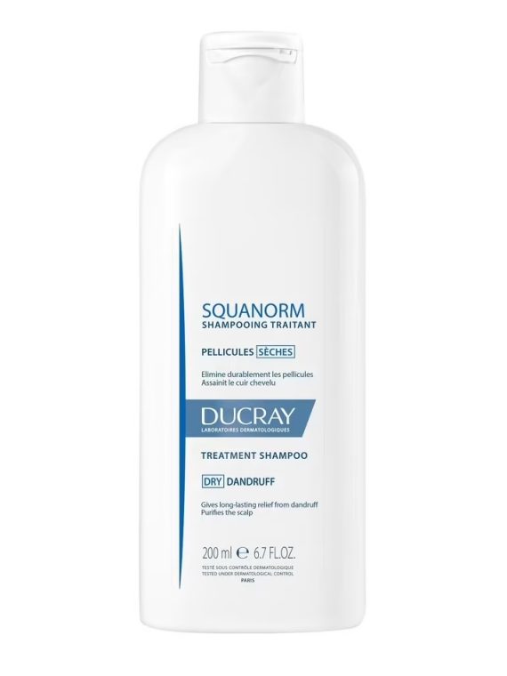 DUCRAY Squanorm szampon leczniczy do łupieżu suchego 200ml