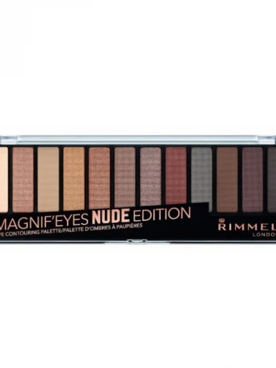 Rimmel Magnif'Eyes Eyeshadow Palette paleta cieni 001 Nude Edition 14.16g