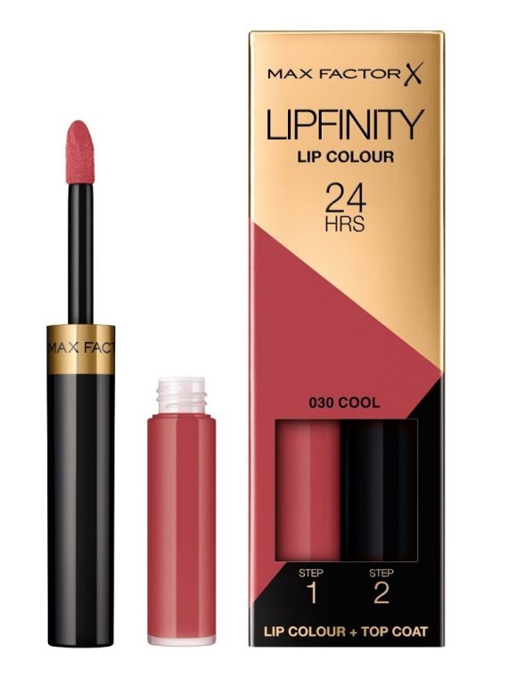 Max Factor Lipfinity Lip Colour dwufazowa pomadka w płynie o długotrwałym efekcie 030 Cool