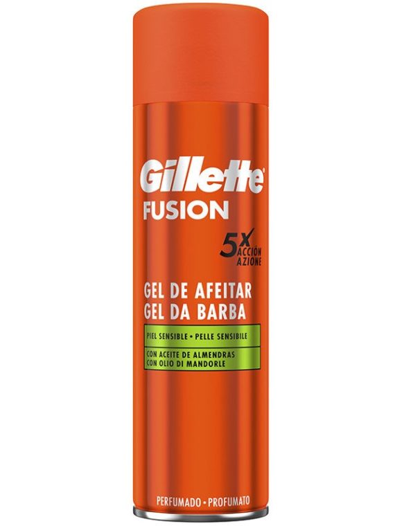 Gillette Fusion żel do golenia dla skóry wrażliwej 200ml