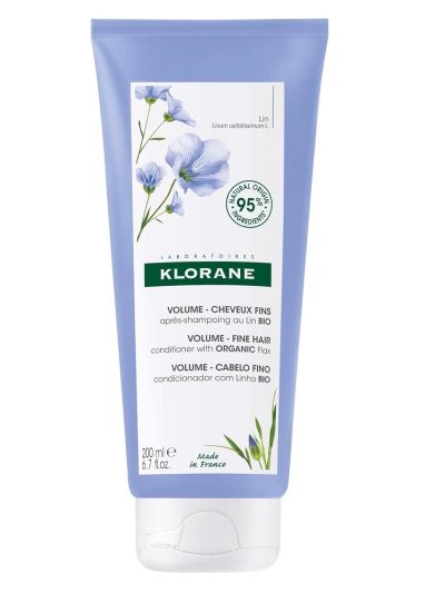 Klorane Volume Conditioner odżywka do włosów z lnem 200ml