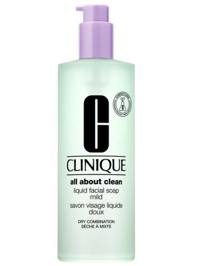Clinique All About Clean™ Liquid Facial Soap Mild mydło w płynie do twarzy dla skóry mieszanej 400ml