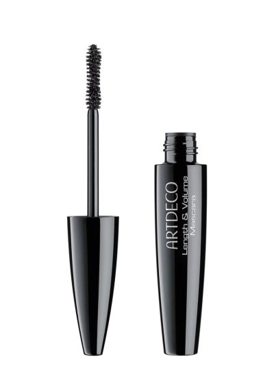 Artdeco Length & Volume Mascara wydłużająco-pogrubiający tusz do rzęs 1 Black 12ml
